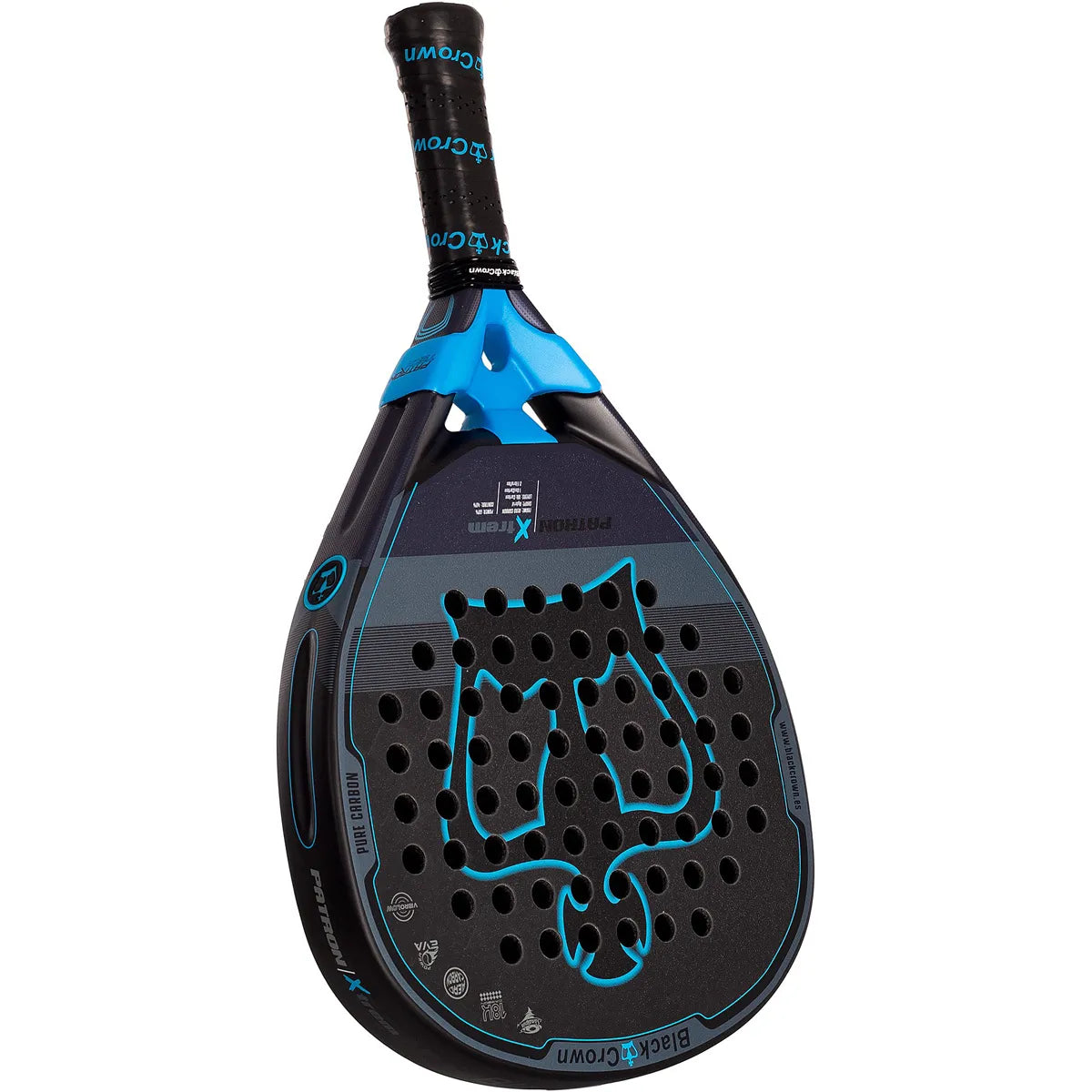 Padel racket Black Crown Patron Xtrem