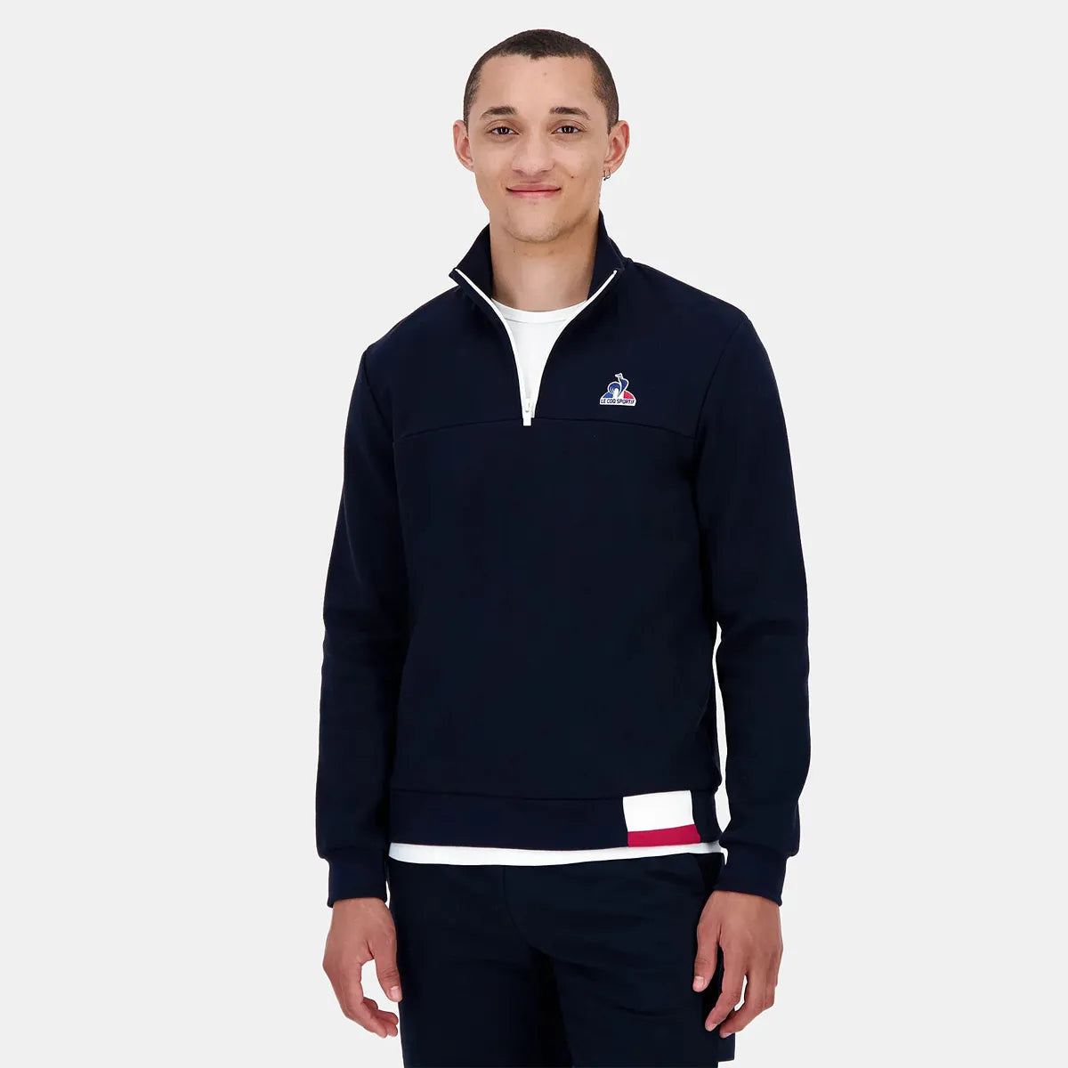 Le Coq Sportif Tricolour 1/2 Zip Sweat
