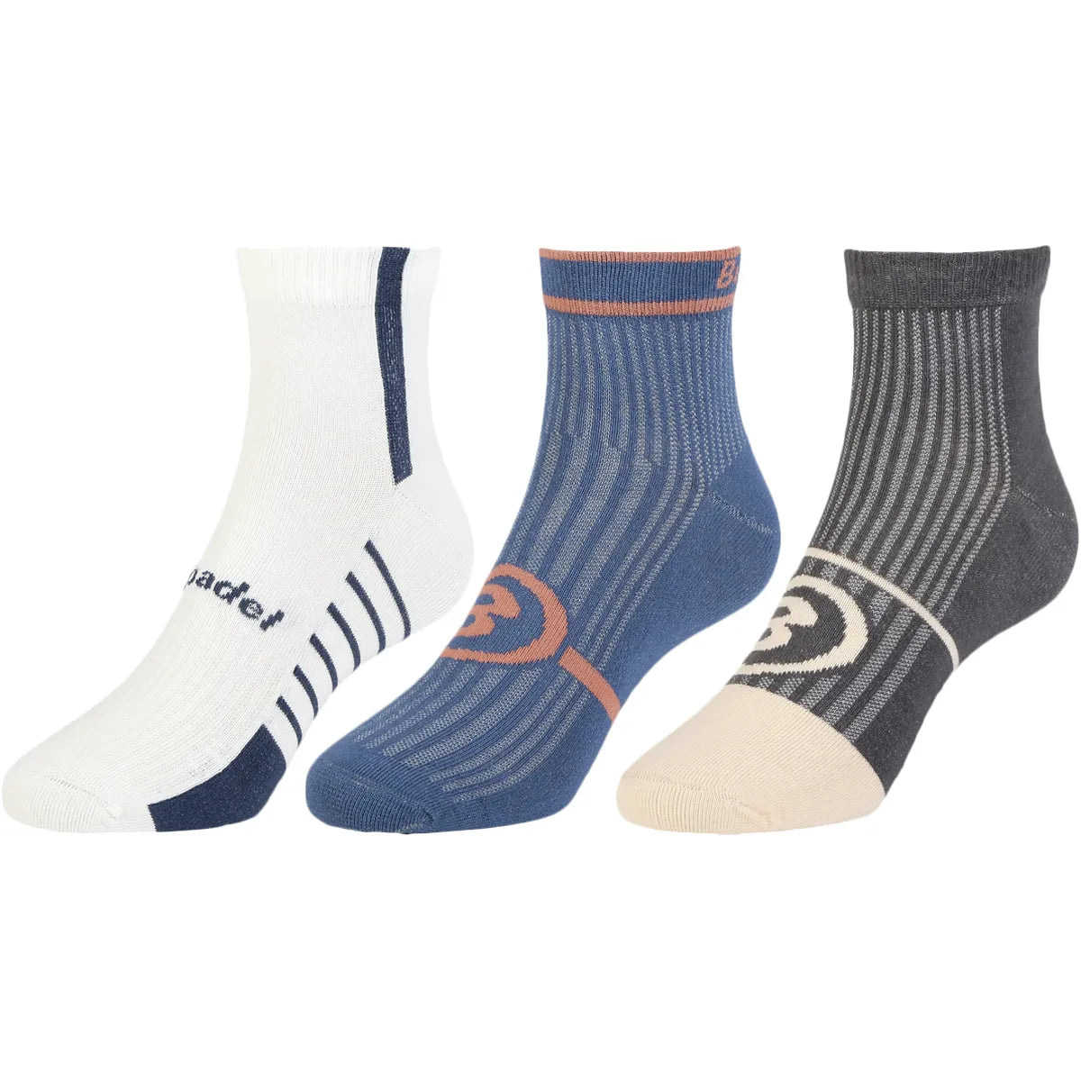 3 Pairs of Bullpadel Women's Socks Bp256 I (Low)