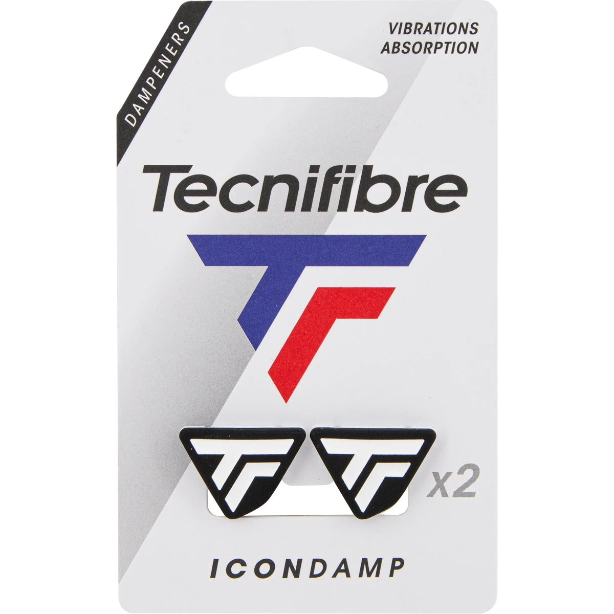 Tecnifibre Icon Dampeners Black/White X2