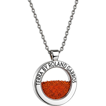TERRA ACCESS SHINY STEEL NECKLACE AND MEDAL WITHOUT STONE SMALL MODEL