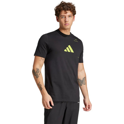 adidas Play Graphic Tennis Cotton T-Shirt