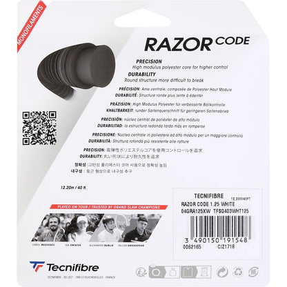 Tecnifibre Razor Code String (12 Metres)