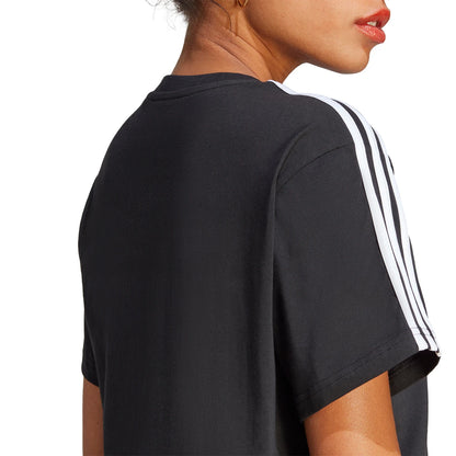 adidas Women's 3 Stripes Crop Top T-Shirt