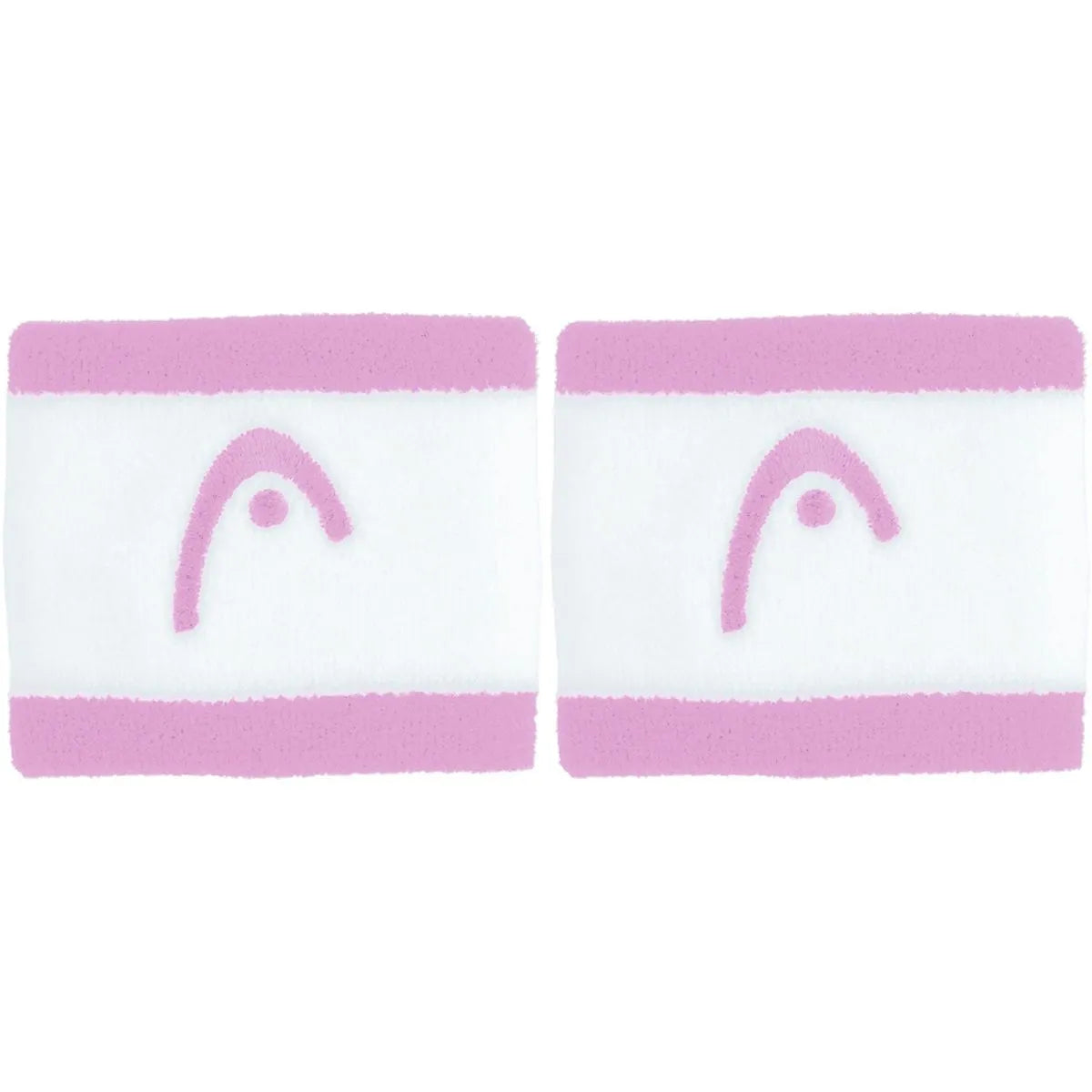 Pair of Head Simple 2.5" Striped Wristbands