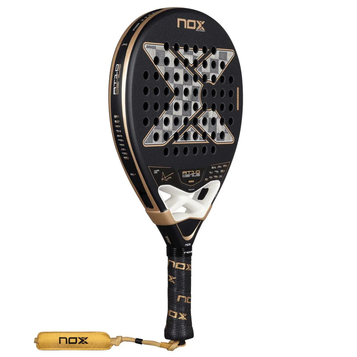 Padel Racket Test Nox AT10 Genius 18K Alum By Agustin Tapia