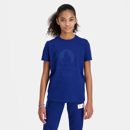 Le Coq Sportif Junior Paris 2024 Graphic T-Shirt