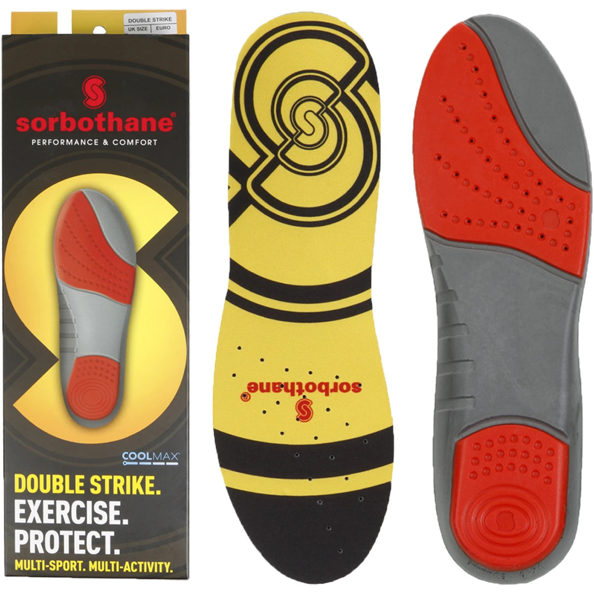 Sorbothane Double Strike Composite Insoles