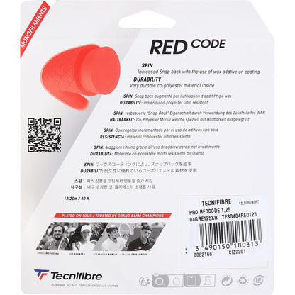 Tecnifibre Pro Red Code String (12 Metres)