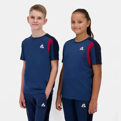 Le Coq Sportif Junior Tricolour T-Shirt