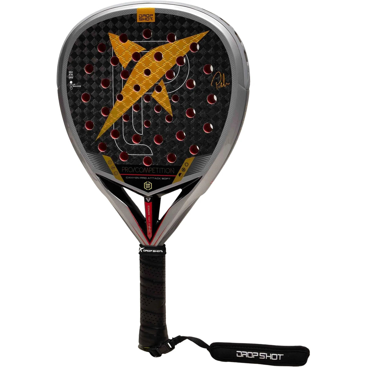 Padel Racket Test Drop Shot Canyon Pro Attack Soft