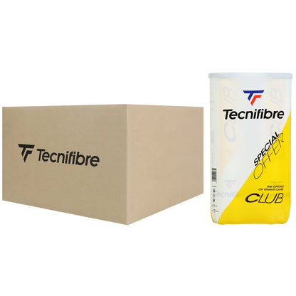 Carton of 18 Bipacks of 4 Tecnifibre Club Tennis Balls
