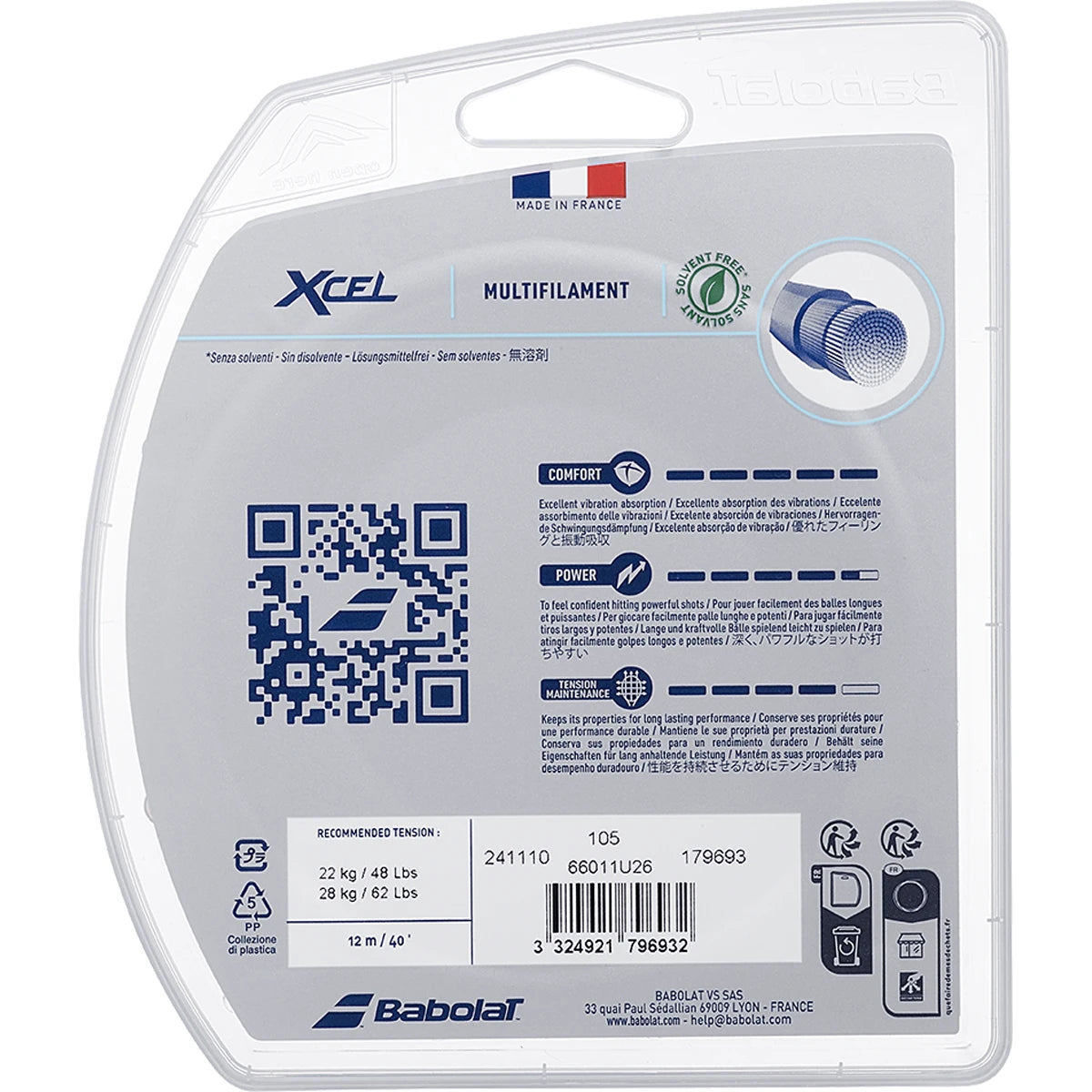 Babolat Xcel String (12 Metres)