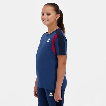 Le Coq Sportif Junior Tricolour T-Shirt