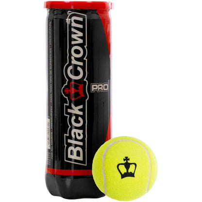 Carton of 24 Tubes of Black Crown Pro Padel Balls