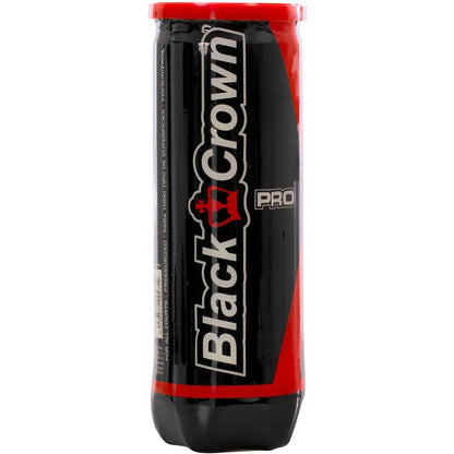 Carton of 24 Tubes of Black Crown Pro Padel Balls