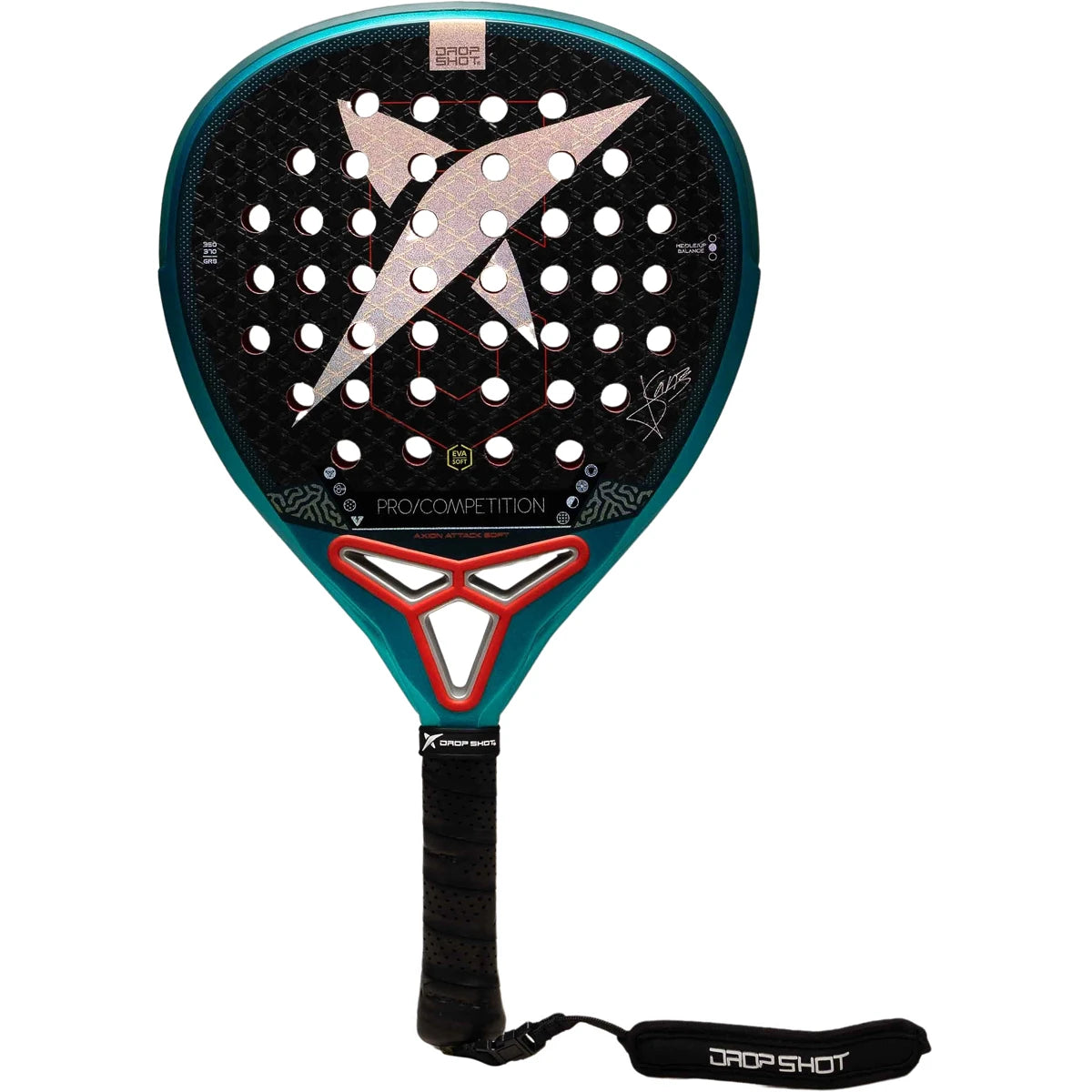 Padel Racket Test Drop Shot Axion Attack Soft