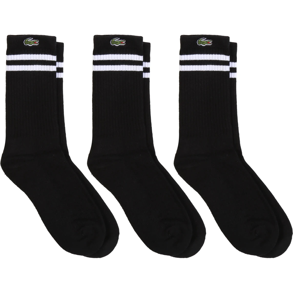 3 Pairs of Lacoste Junior Core Performance Socks