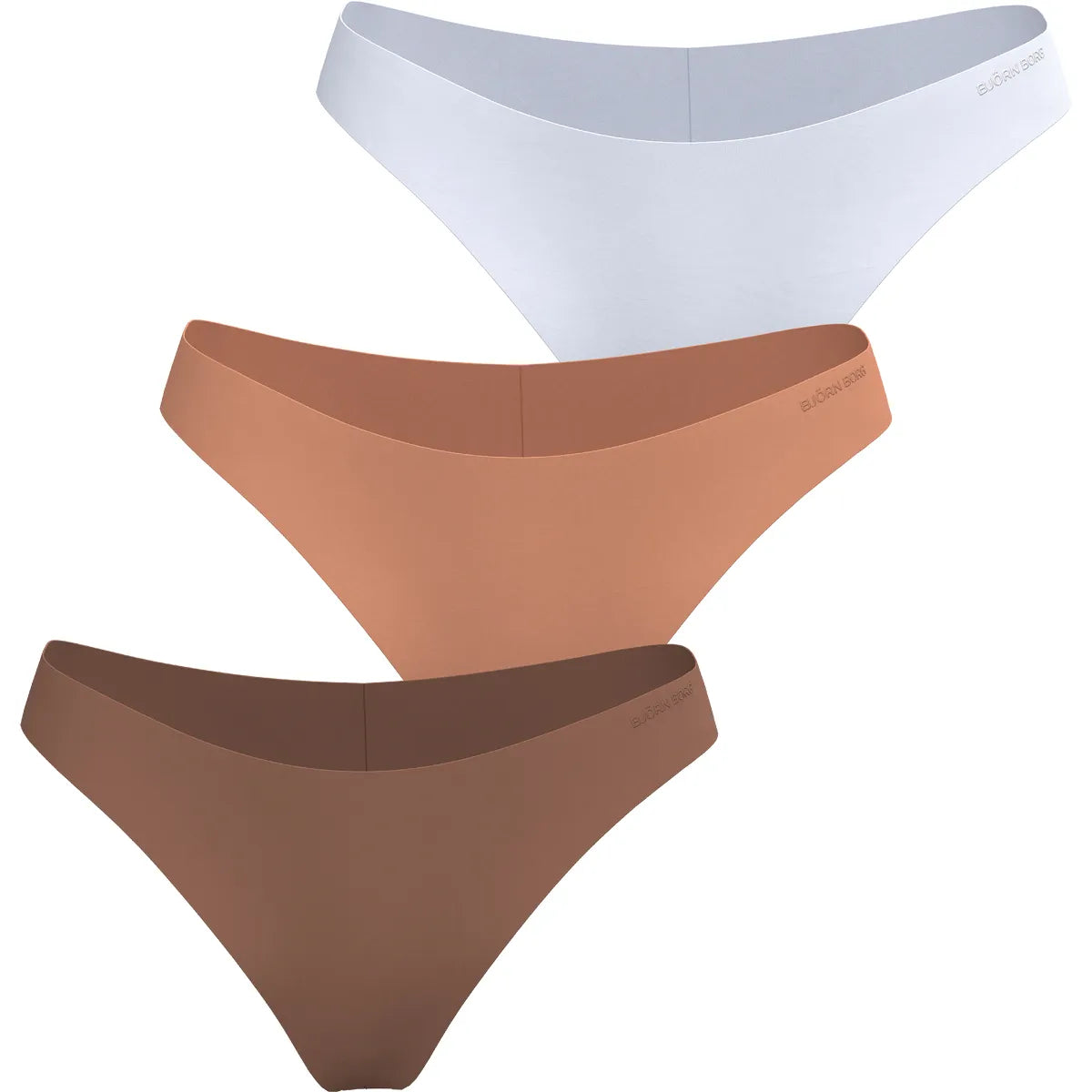 Pack of 3 Bjorn Borg Women's Invisible Briefs