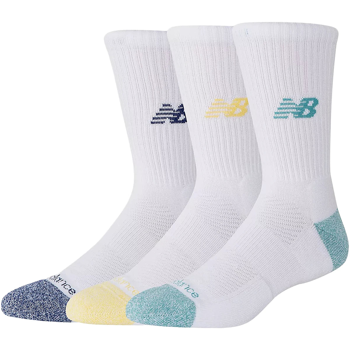 3 Pairs of New Balance Active Crew Socks (Mid)
