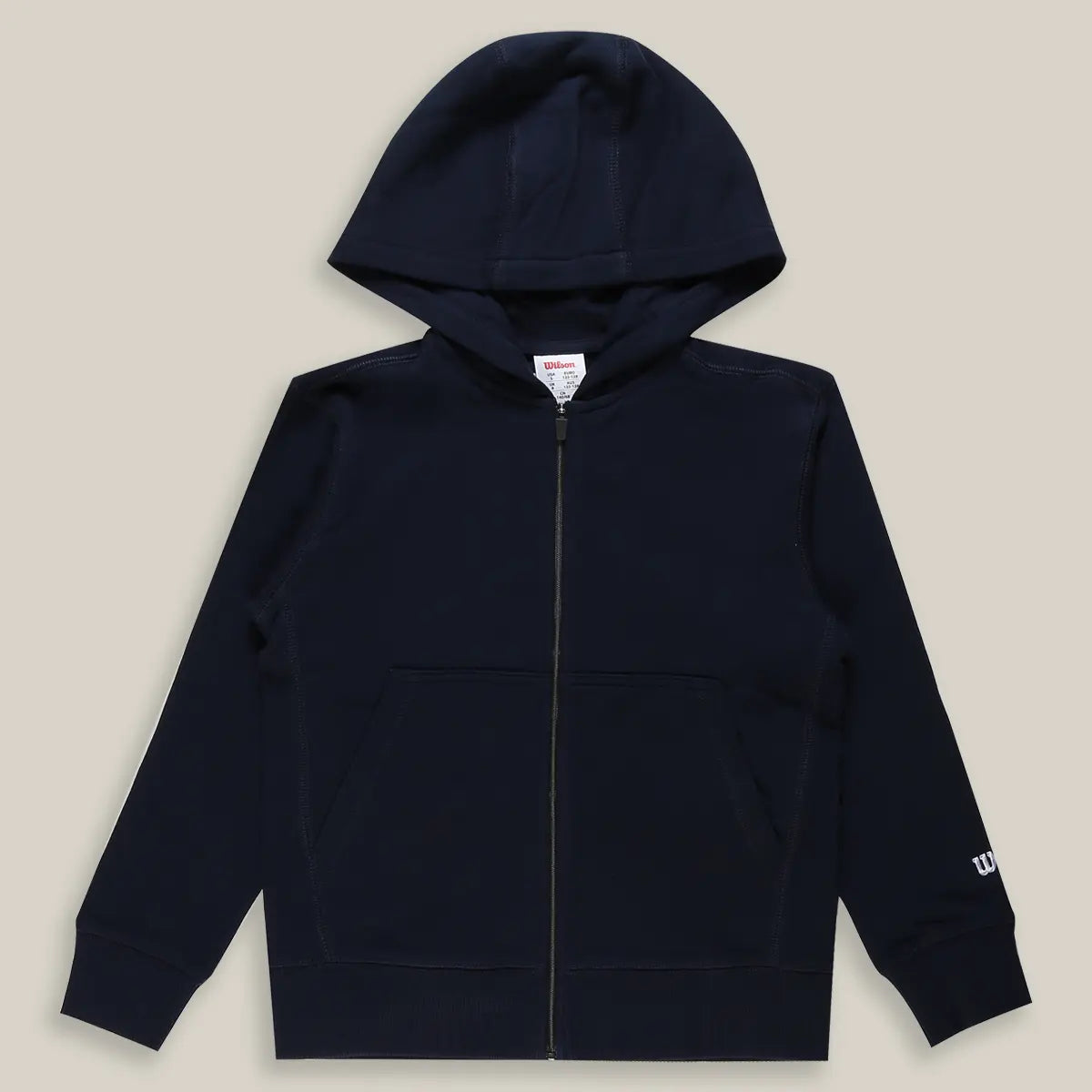 Wilson Junior Team Parkside Full Zip Hoody Sweatshirt