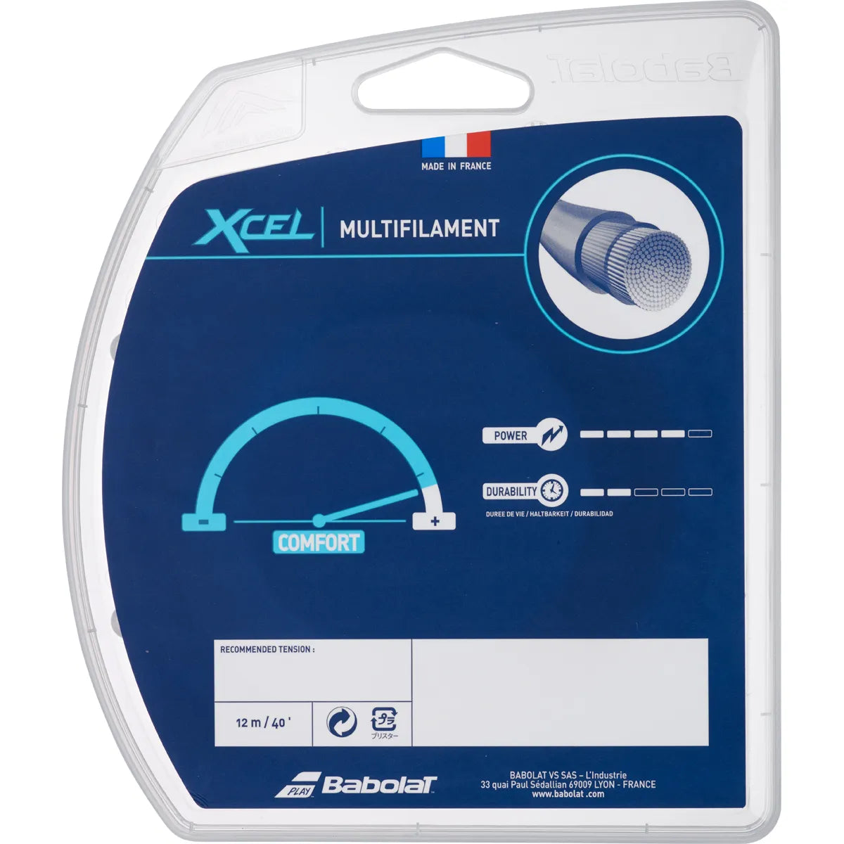 Babolat Xcel String (12 Metres)