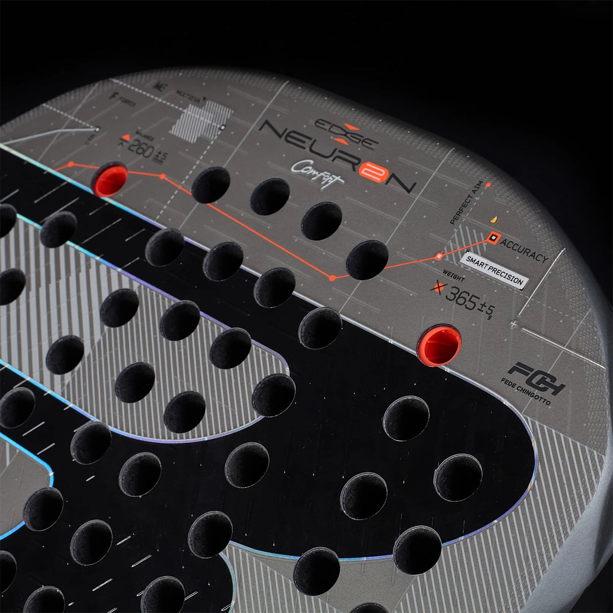 Padel Racket Bullpadel Neuron 02 Edge Comfort 27