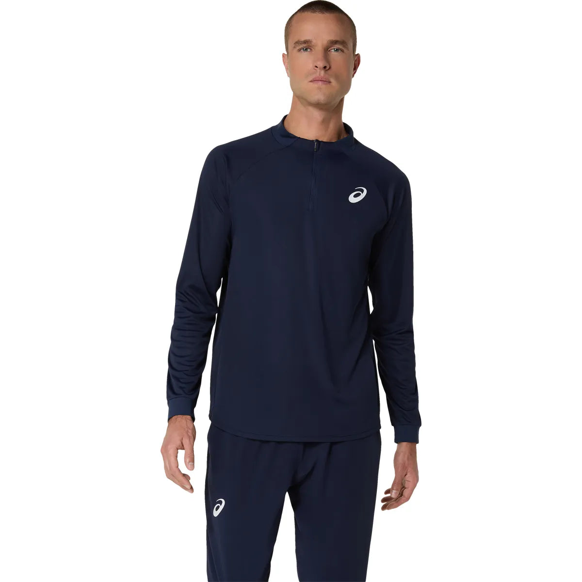 Asics Court Long Sleeve 1/4 Zip T-Shirt