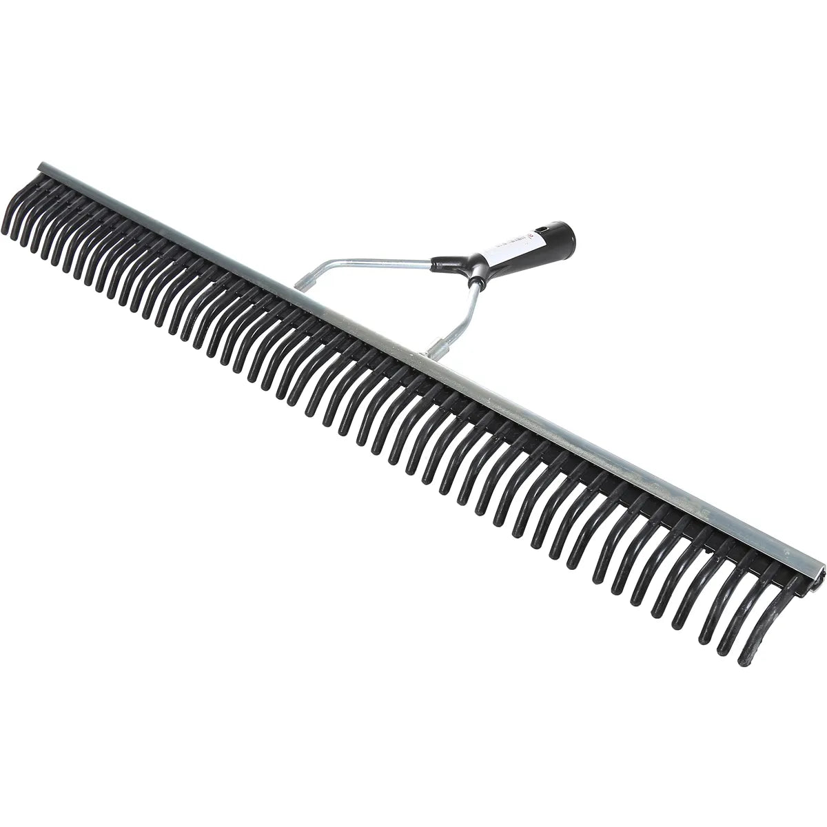 Rubber Rake Width 75 cm with Wooden Handle