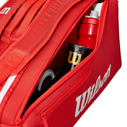 Wilson Super Tour Red 6 Bag