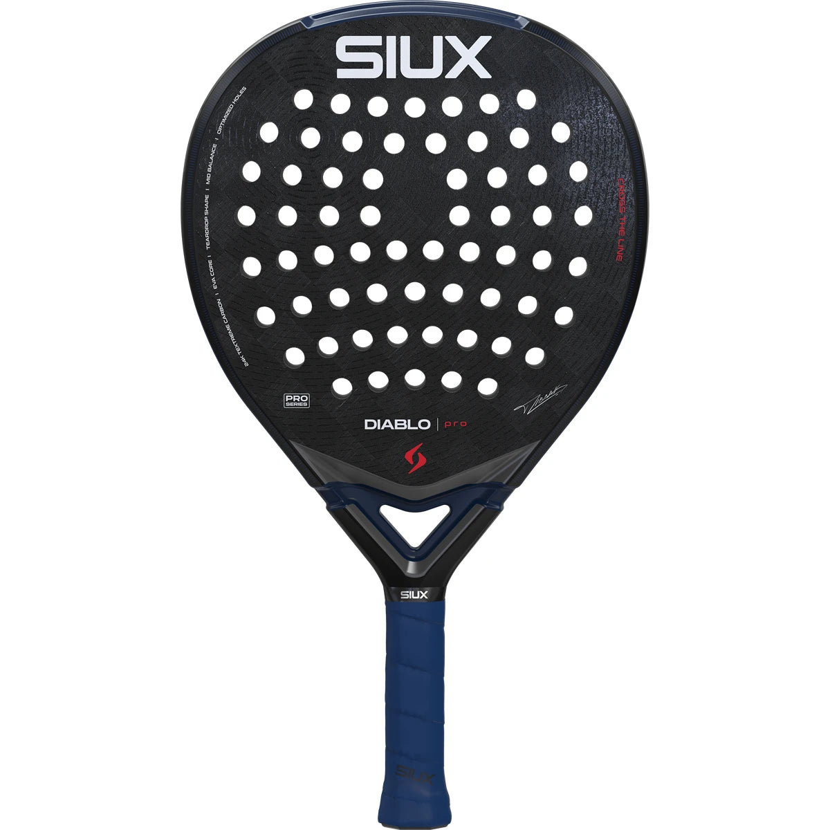 Siux Diablo Pro 2026 Night Blue Padel racket