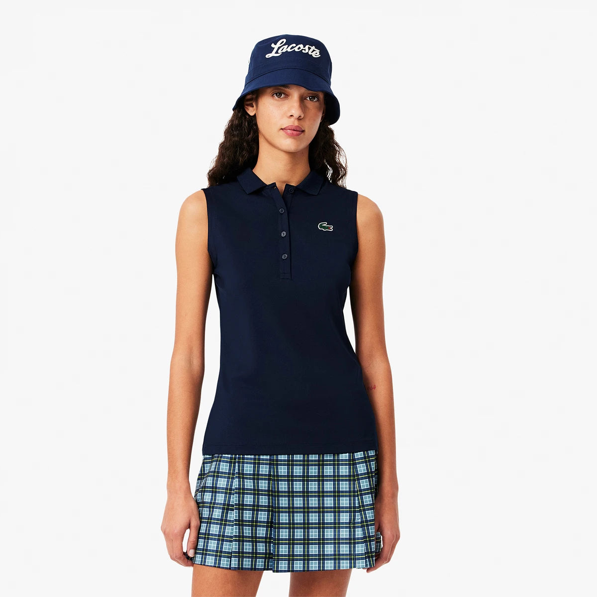 Lacoste Women's Core Performance Sleeveless Polo