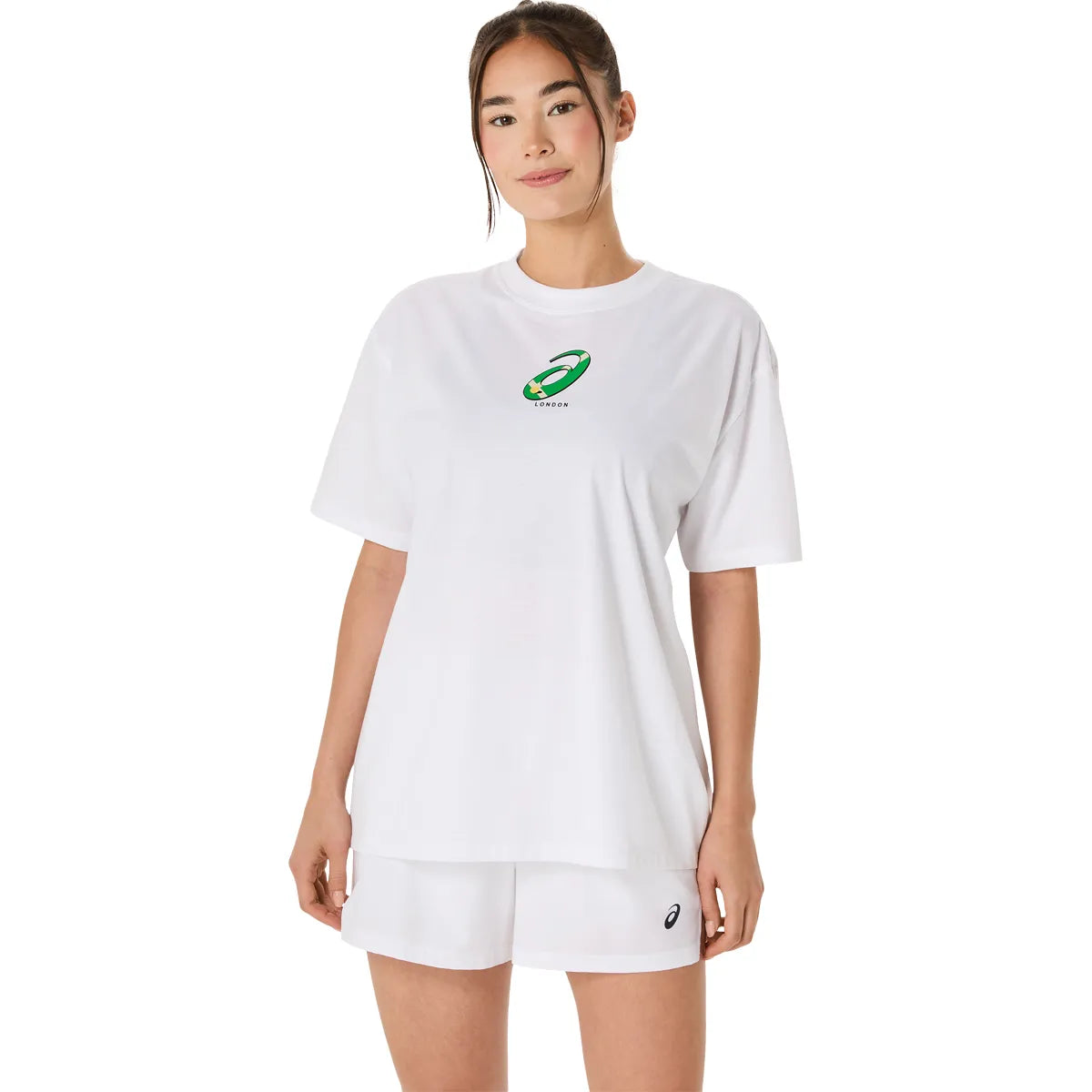 Asics Women's Court Graphic London T-Shirt