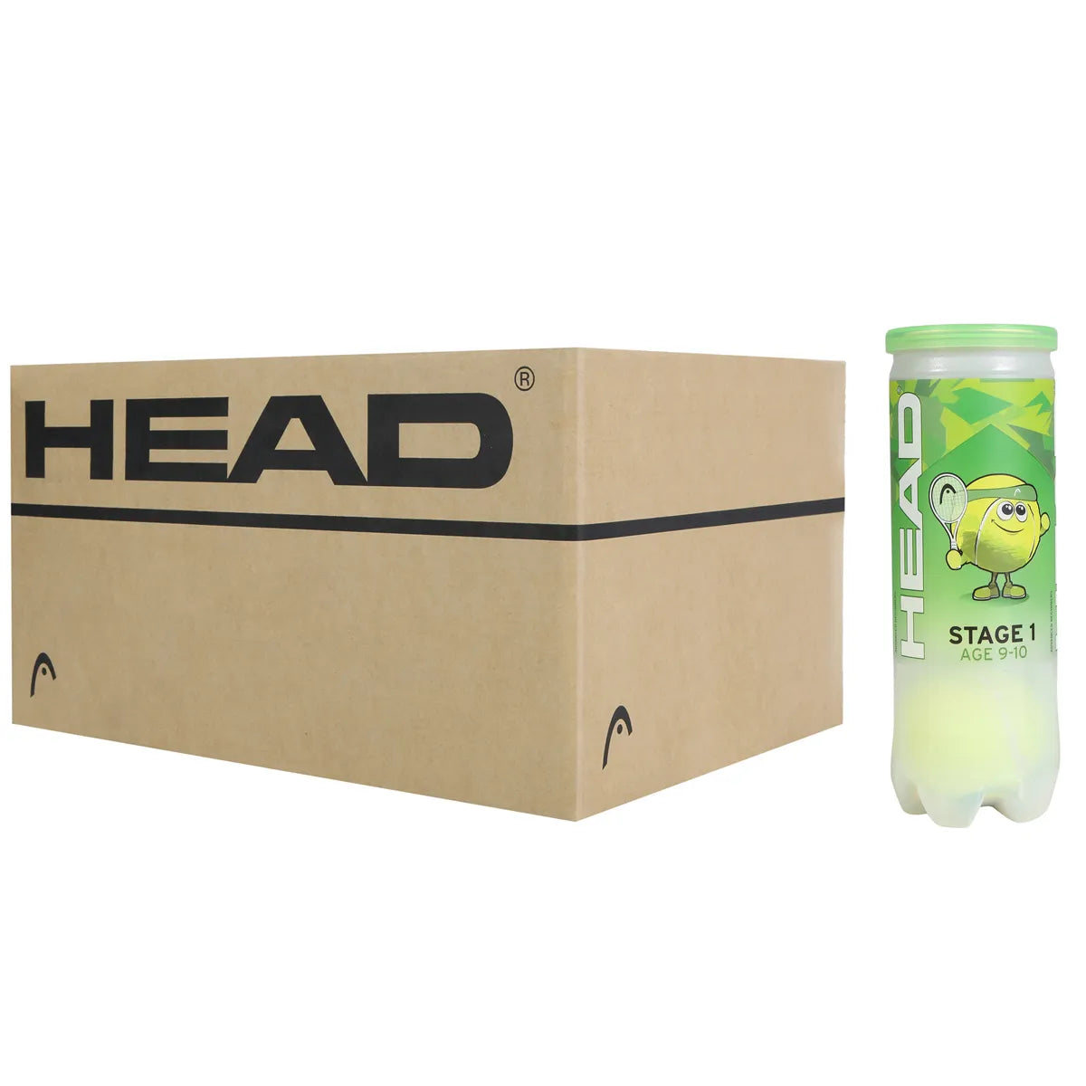 Box of 24 Tubes of 3 Head Tip Green Balls