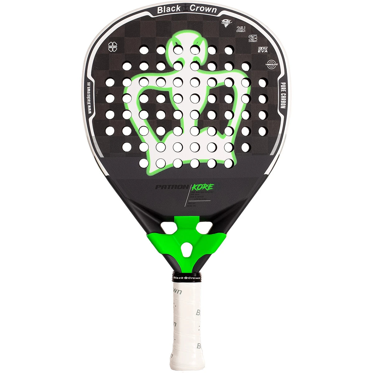 Black Crown Patron Kore Padel racket
