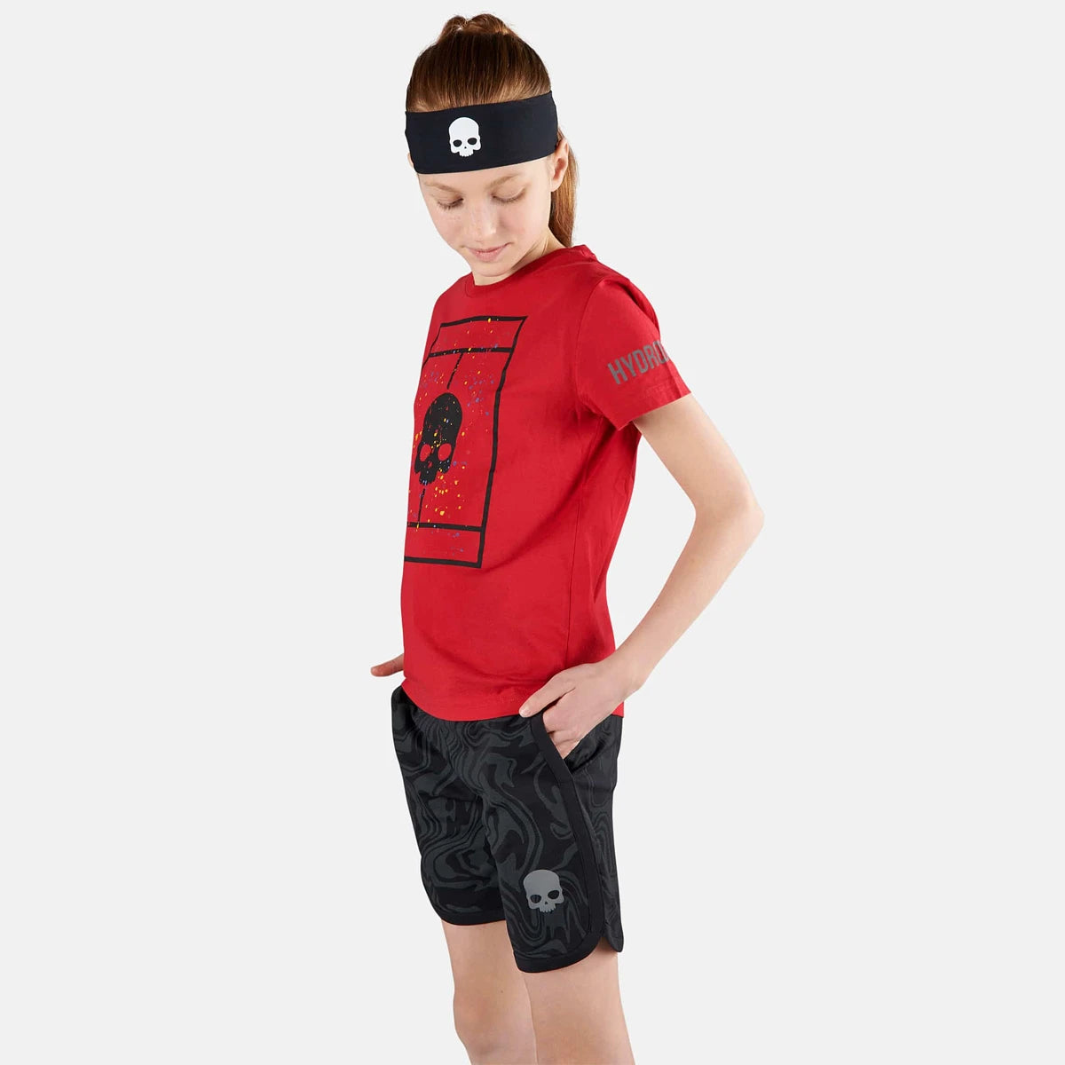 T-Shirt Hydrogen Junior Boy Tennis Court