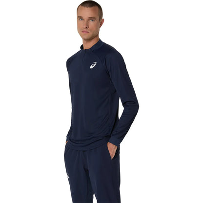 Asics Court Long Sleeve 1/4 Zip T-Shirt