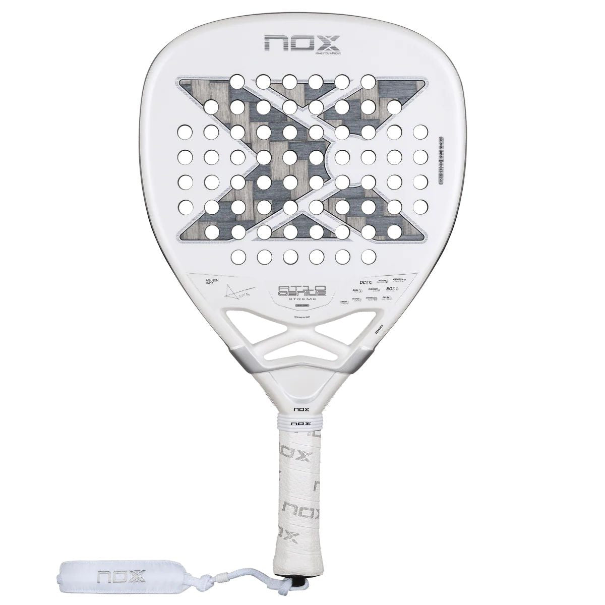 Padel Racket Nox At10 Genius Attack 12K Alum Xtreme By Agustin Tapia 2026