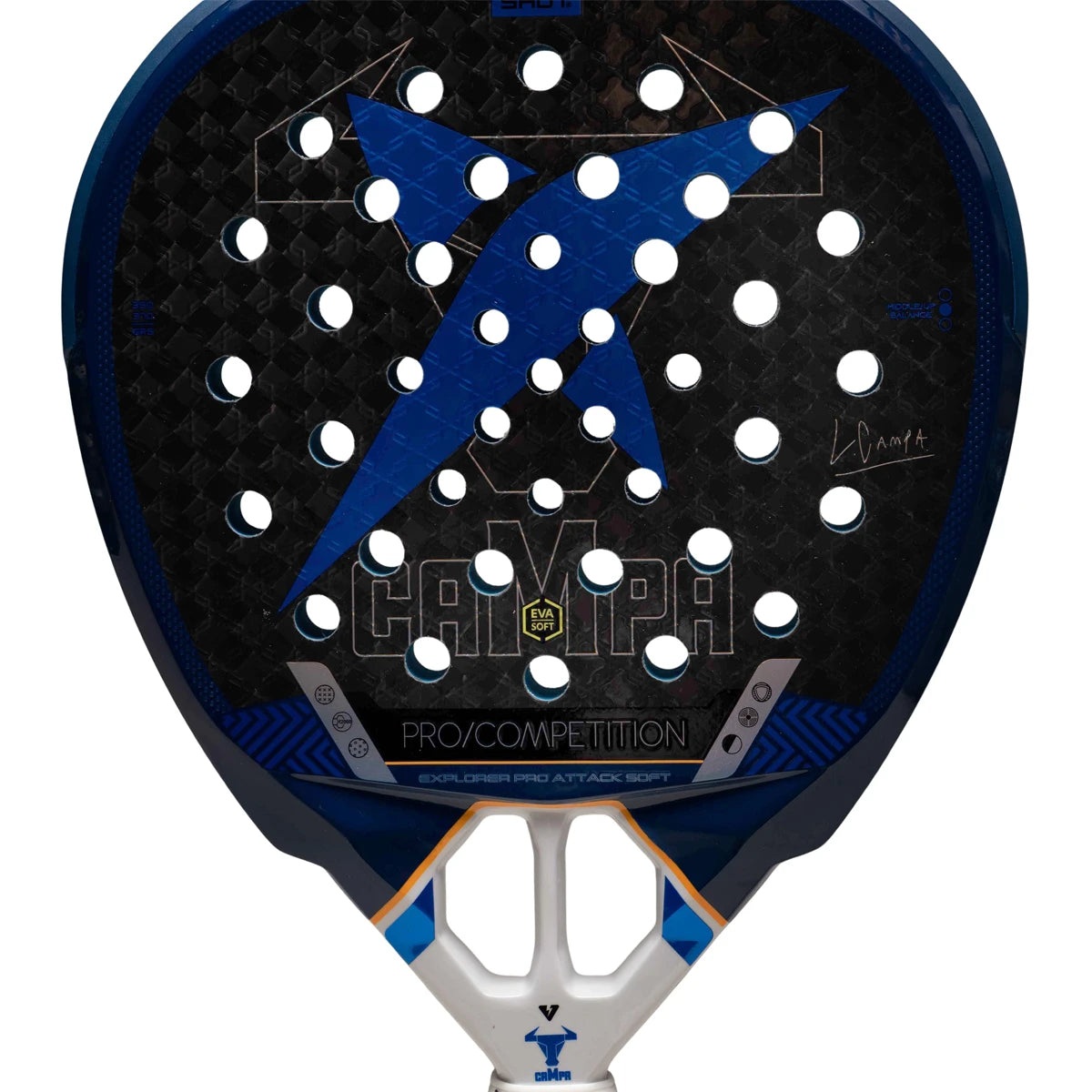 Padel Racket Test Drop Shot Explorer Pro Attack Soft