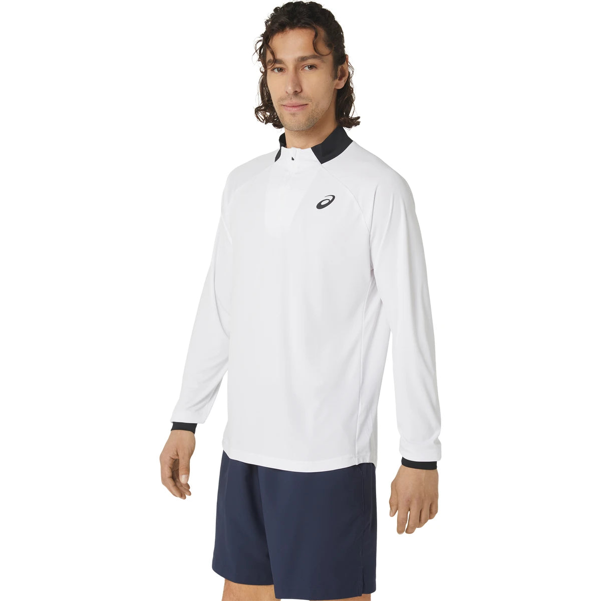 Asics Court Long Sleeve 1/2 Zip T-Shirt