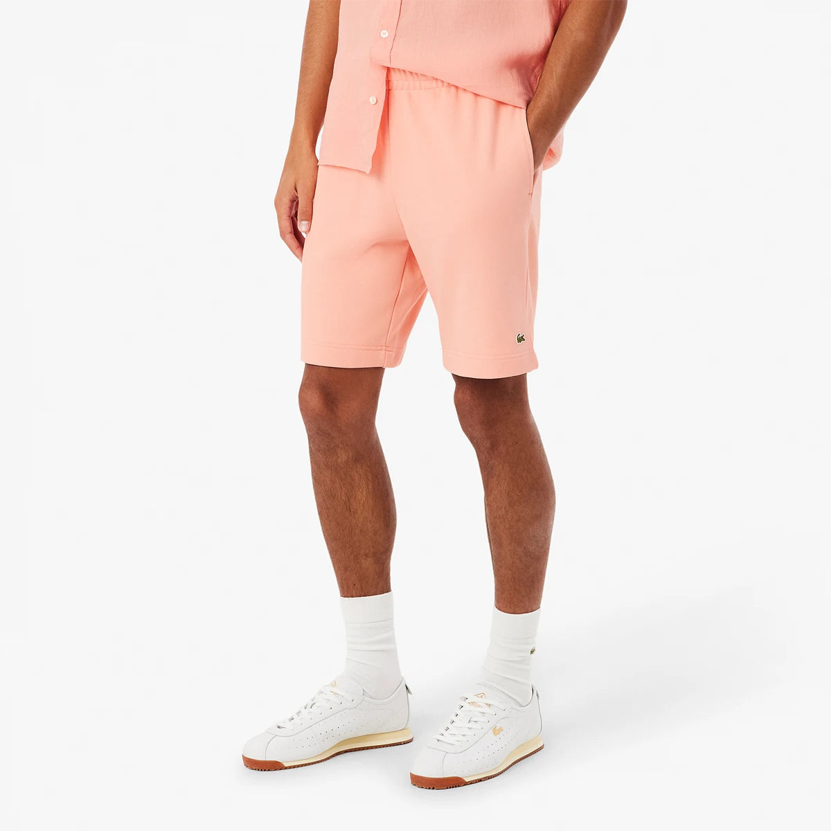 Short Lacoste Core Performance Cotton 1/2 Zip