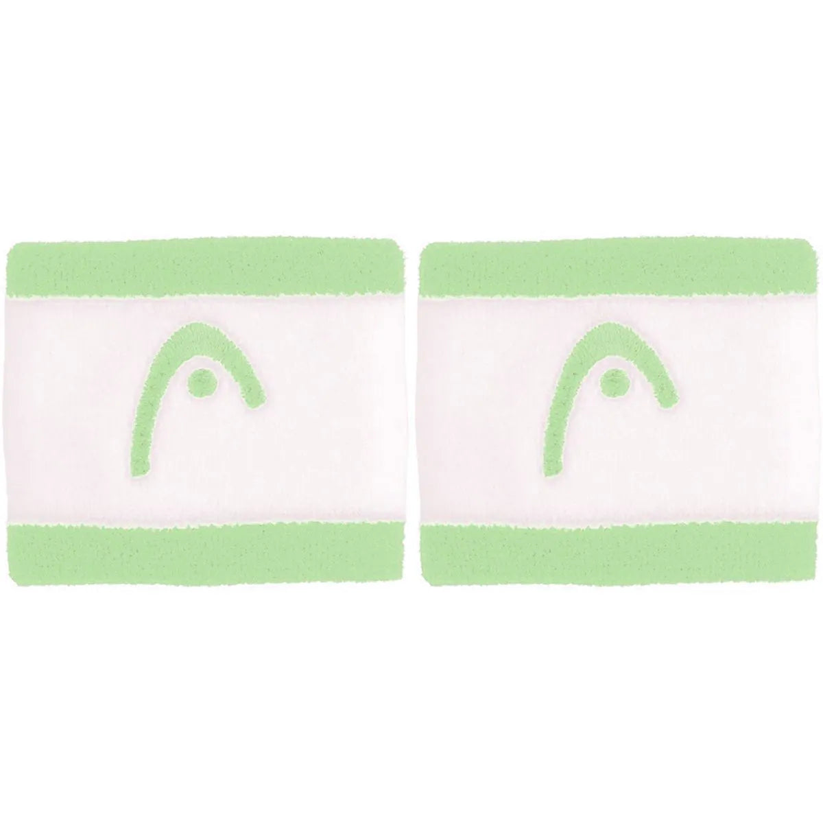 Pair of Head Simple 2.5" Striped Wristbands