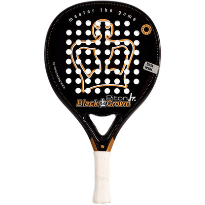 Junior Padel Racket Black Crown Piton