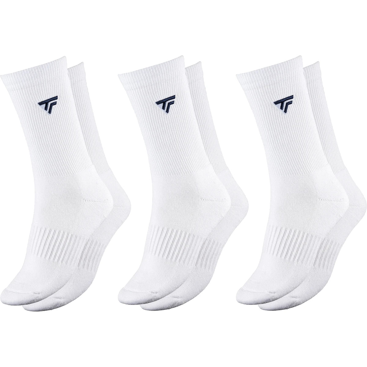 3 Pairs of Tecnifibre Classic Socks (Mid)