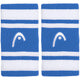 Pair of Head Double Width 5" Striped Wristbands