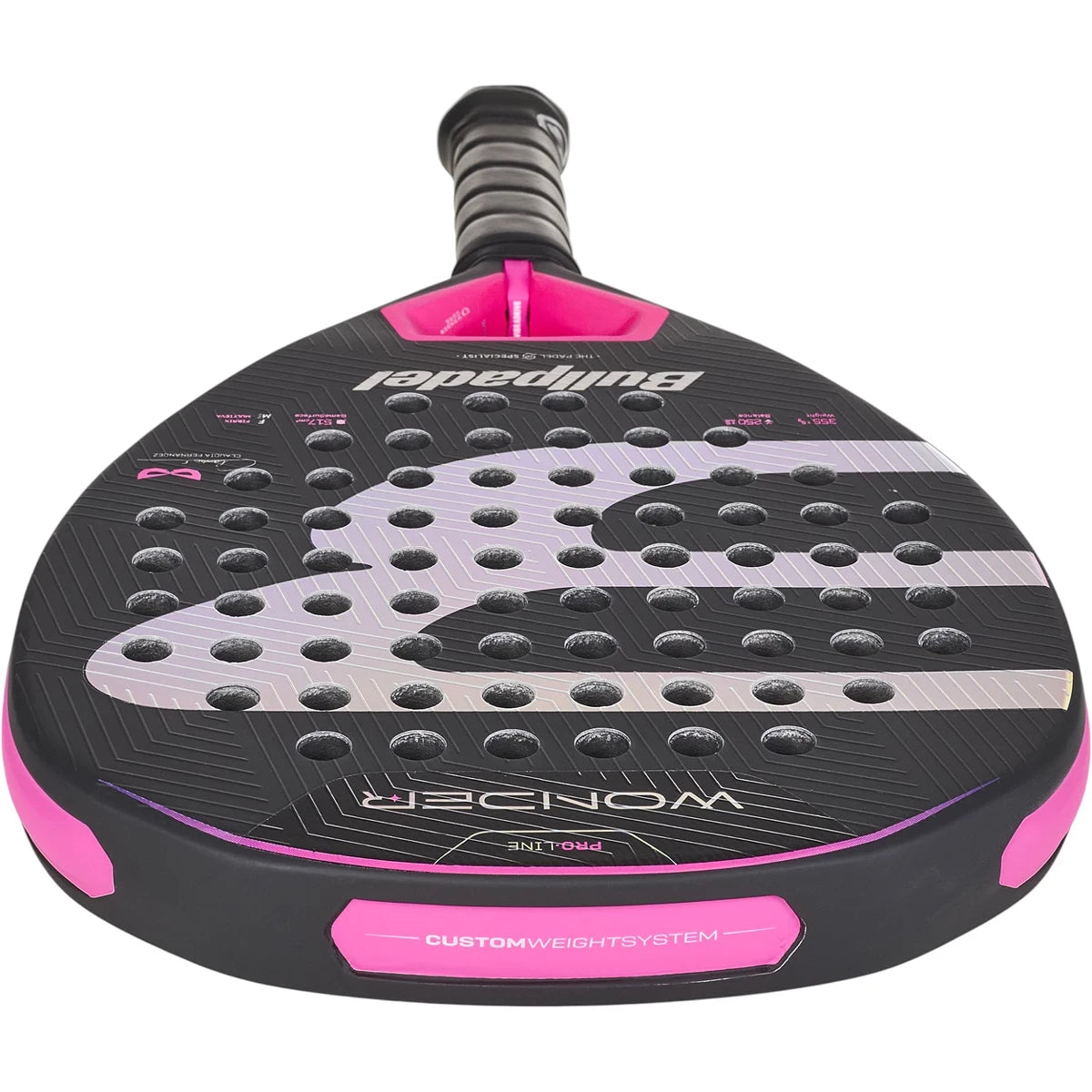 Racket Test Padel Bullpadel Wonder 27