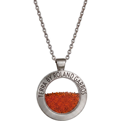 TERRA ACCESS MATTE STEEL NECKLACE AND MEDAL WITHOUT STONE SMALL MODEL