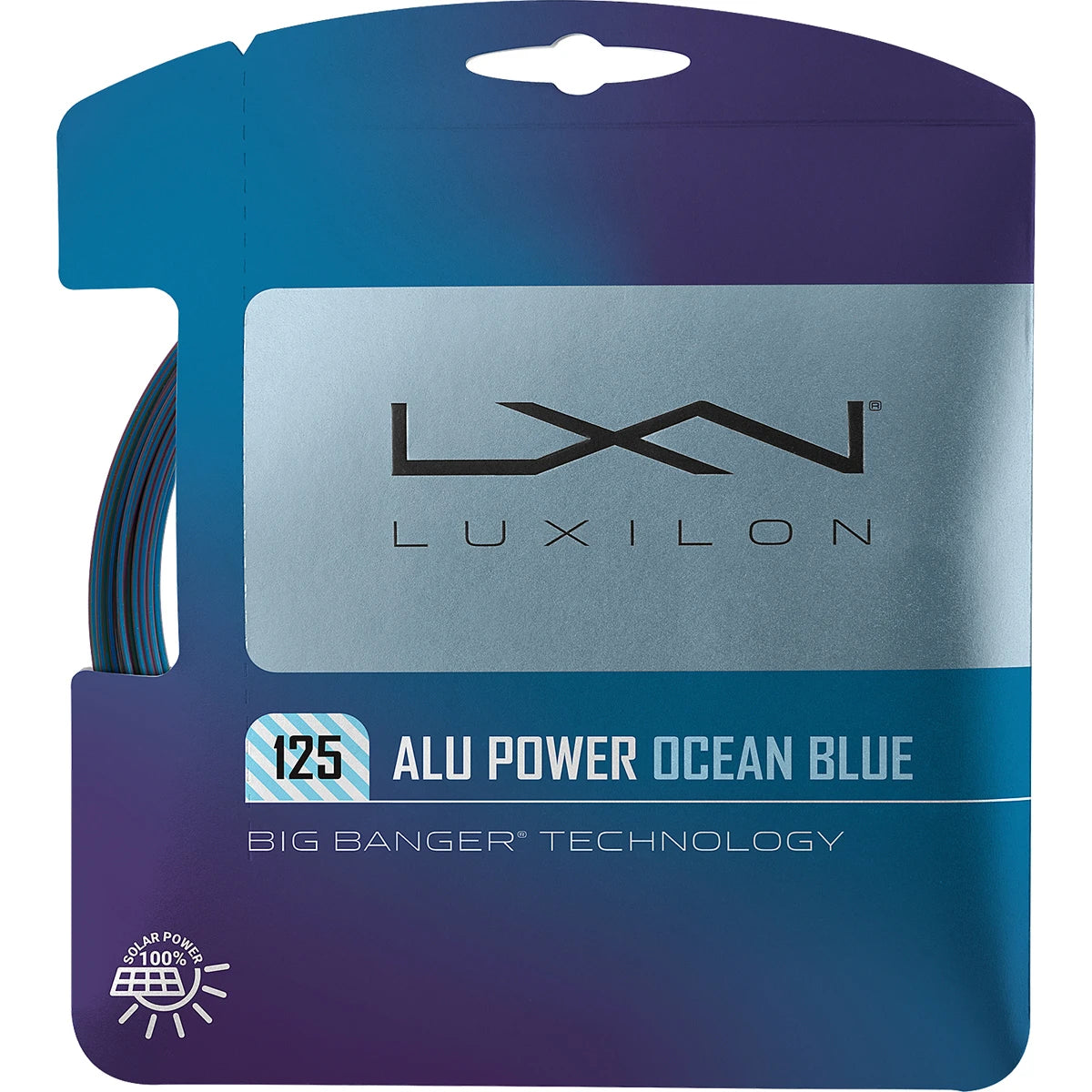Luxilon Big Banger Alu Power Ocean Blue String (12 Metres)