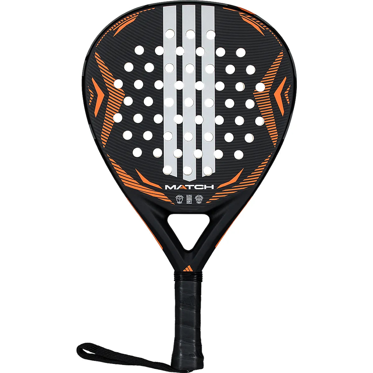 adidas Match Black/Orange 2026 Padel racket