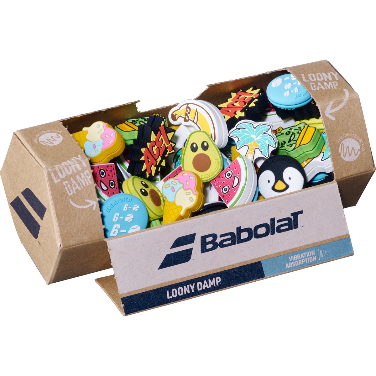 Box of 75 Babolat Loony Damp Dampeners